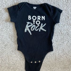 Born to Rock onesie